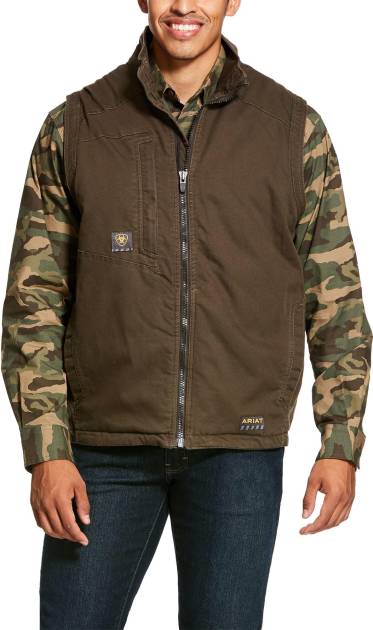 Ariat Rebar Washed DuraCanvas Insulated Vest