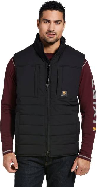 Ariat Rebar Valiant Stretch Canvas Water Resistant Insulated Vest