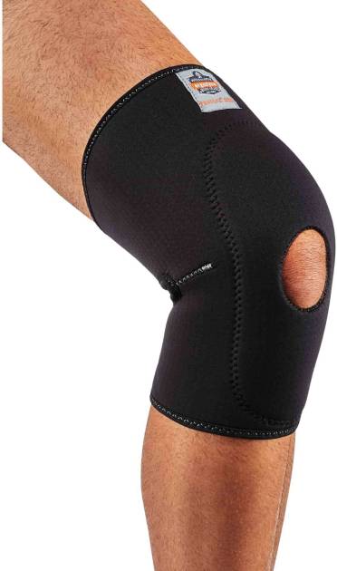 Ergodyne ProFlex 615 Knee Sleeve - Open Patella + Anterior Pad