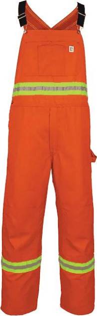 Big Bill Unlined Industrial Bib Overall With Reflective Material