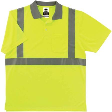 Ergodyne GloWear 8295 Hi-Vis Polo Shirt - Type R, Class 2