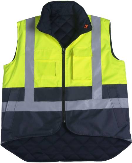 Sportex High Viz Reversible Body Warmer