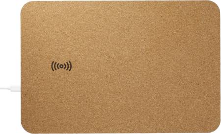 Cork Fast Wireless Charging Mouse Pad