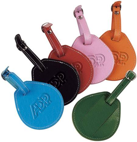 Sportex Leather Luggage Tag