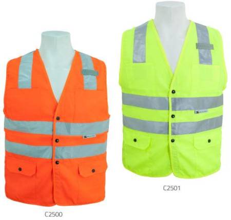 Sportex Solid front/mesh back vest