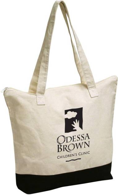 Sportex Zip Cotton Tote