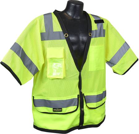 Sportex SV59-3 Type R Class 3 Heavy Duty Mesh Surveyor Vest