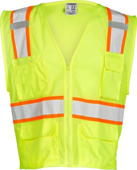 ML Kishigo All Mesh Contrast Vest