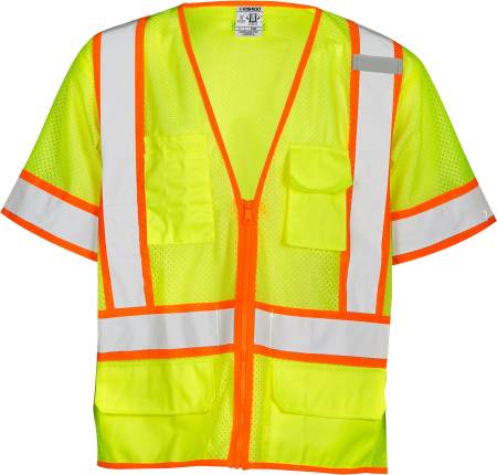 ML Kishigo 6 Pocket Contrast Mesh Vest